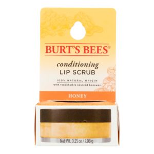 Burt's Bees Conditioning Lip Scrub With Honey - Case of 4 - .25 OZ