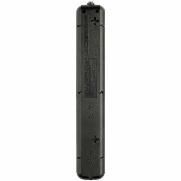 Eaton Tripp Lite Series Protect It! 7-Outlet Surge Protector, 6 Right-Angle Outlets, 4 ft. (1.22 m) Cord, 1080 Joules, Diagnostic LED, Black Housing - Image 2