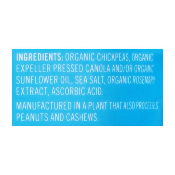 Saffron Road - Chckp Crnchy Sea Salt - Case of 6-5.4 OZ - Image 2