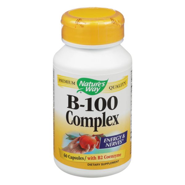 Nature's Way - Vitamin B-100 Complex - 60 Capsules
