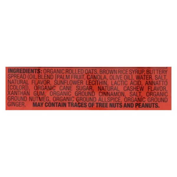 Bobo's Oat Bars - Bars - Gingerbread - Case of 12 - 3 oz. - Image 2
