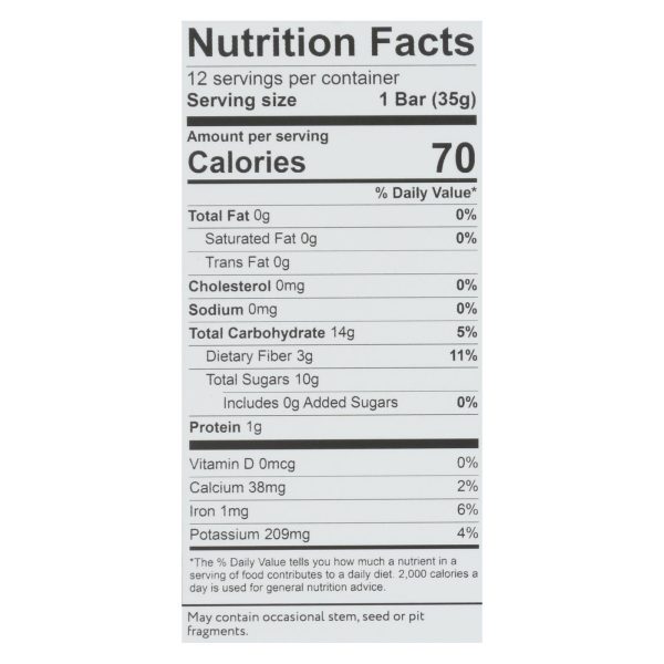 That's It - Fruit Bar Apple & Fig - Case of 12 - 1.2 OZ
