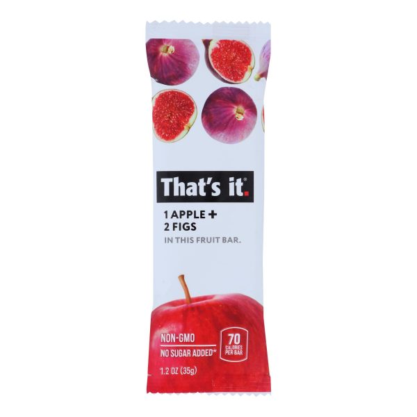 That's It - Fruit Bar Apple & Fig - Case of 12 - 1.2 OZ - Image 3