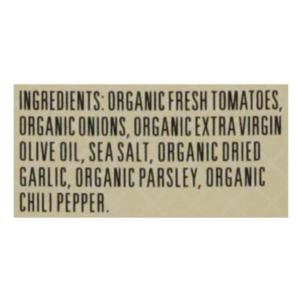 Lucini Italia - Pasta Sauce Organic Spicy Tuscan - Case of 6-24 Fluid Ounces