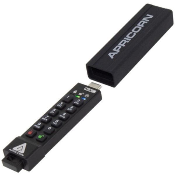 Apricorn Aegis Secure Key 3NXC 128GB USB 3.2 (Gen 1) Type C Flash Drive - Image 6
