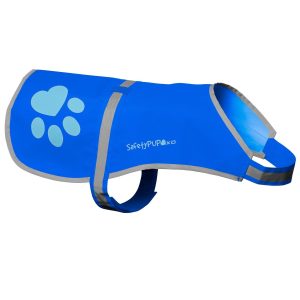 Dog Reflective Vest – Multiple Color Options with Hi Vis Fluorescent Visibility Helping to Safeguard Your Pet On Off Leash in Urban & Rural Areas.