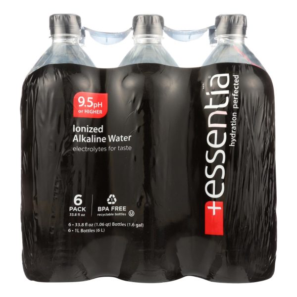 Essentia Hydration Perfected Drinking Water - 9.5 ph. - Case of 12 - 1 Liter - Image 3