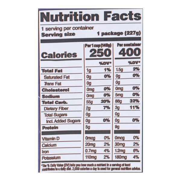 Lotus Foods - Rice Wht Jas & Frbdn - Case of 6-8 OZ