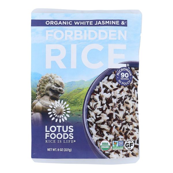 Lotus Foods - Rice Wht Jas & Frbdn - Case of 6-8 OZ - Image 2