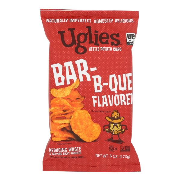 Uglies - Pot Chips BBQ Kettle - Case of 12 - 6 OZ - Image 2