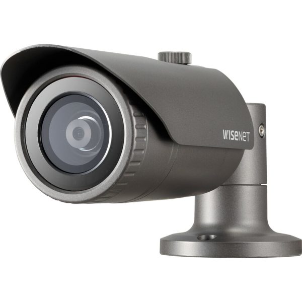 Wisenet QNO-8020R 5 Megapixel Outdoor Network Camera - Color, Monochrome - Bullet - Dark Gray - Image 3