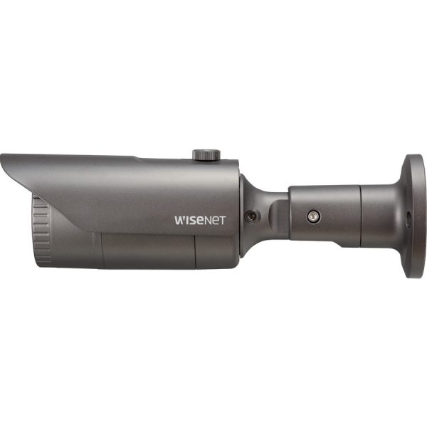 Wisenet QNO-8020R 5 Megapixel Outdoor Network Camera - Color, Monochrome - Bullet - Dark Gray - Image 4