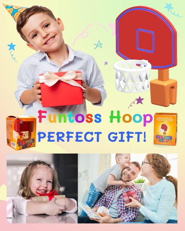 White Elephant Gifts Exchange for Adults Funny Mini Basketball Hoop Gag Gifts Christmas Stocking Stuffers for Men Women Him Teens Under 10 - Image 3