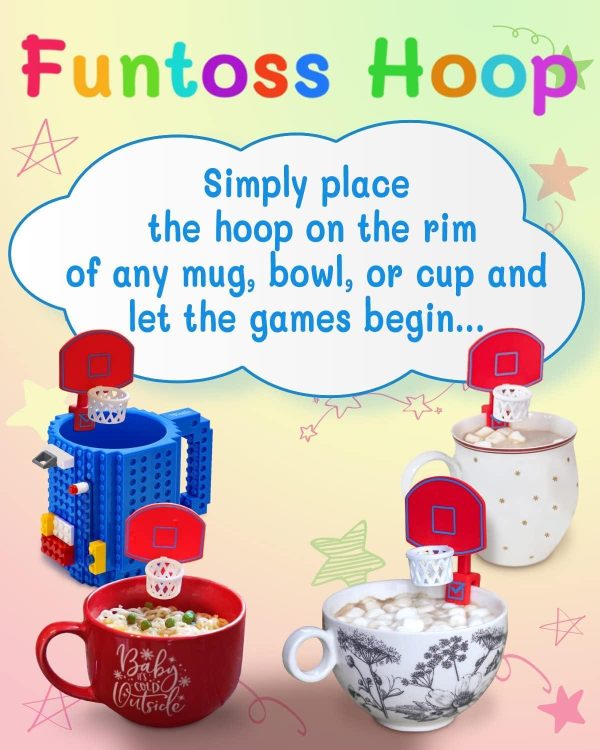 White Elephant Gifts Exchange for Adults Funny Mini Basketball Hoop Gag Gifts Christmas Stocking Stuffers for Men Women Him Teens Under 10 - Image 5