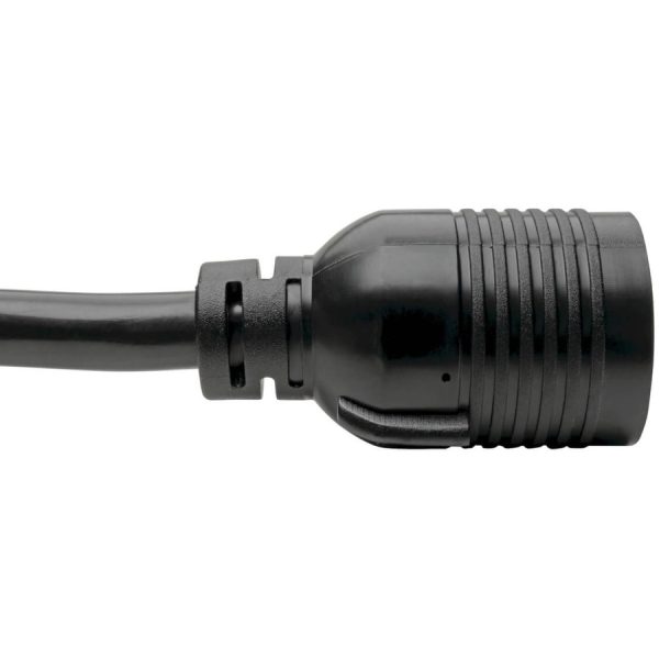 Eaton Tripp Lite Series Power Extension Cord, NEMA L6-30P to NEMA L6-30R - Heavy-Duty, 30A, 250V, 10 AWG, 8 ft. (2.43 m), Black - Image 4