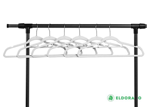 Non Slip Adult Hangers Multicolor for Everyday Use Value Packs (Pearl White 50) - Image 6