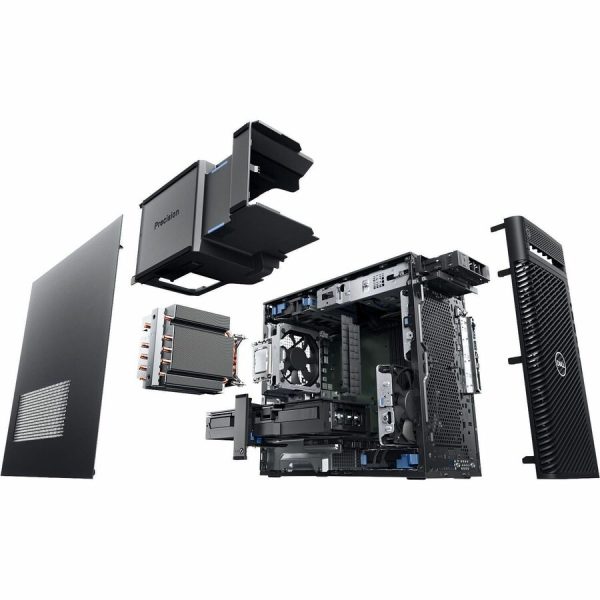 Dell Precision 3000 3680 Workstation - Core i5 14th Gen i5-14500 - vPro Technology - 16 GB - 512 GB SSD - Tower - Black - Image 6