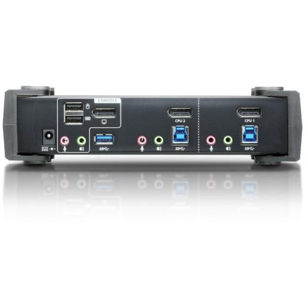 ATEN 2-Port USB 3.0 4K DisplayPort KVMP Switch-TAA Compliant - Image 4