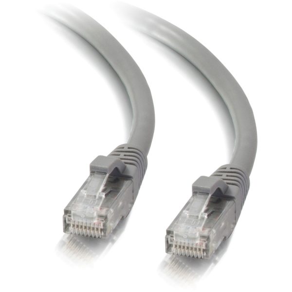 C2G 50ft Cat5e Ethernet Cable - 350MHz - Snagless - Grey - Image 3
