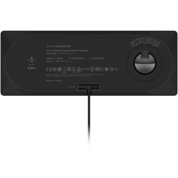 Belkin BoostCharge Pro 3-in-1 Wireless Charging Pad with Official MagSafe Charging 15W - Image 4