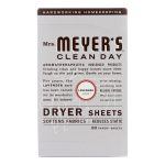 Mrs. Meyer's Clean Day - Dryer Sheets - Lavender - Case of 12 - 80 Sheets