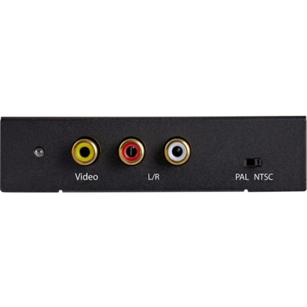 StarTech.com HDMI to RCA Converter Box with Audio - Composite Video Adapter - NTSC/PAL - 1080p - For Yellow, White and Red Outputs - Image 2