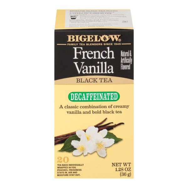 Bigelow Tea Tea - Decaf - French Vanilla - Case of 6 - 20 BAG - Image 2