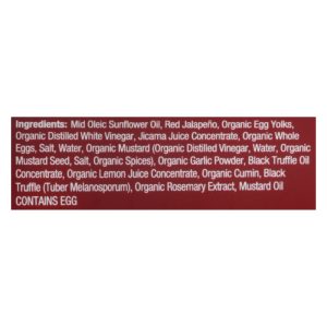 Truff - Mayonnaise Spicy Black Trfl - Case of 6-8 OZ
