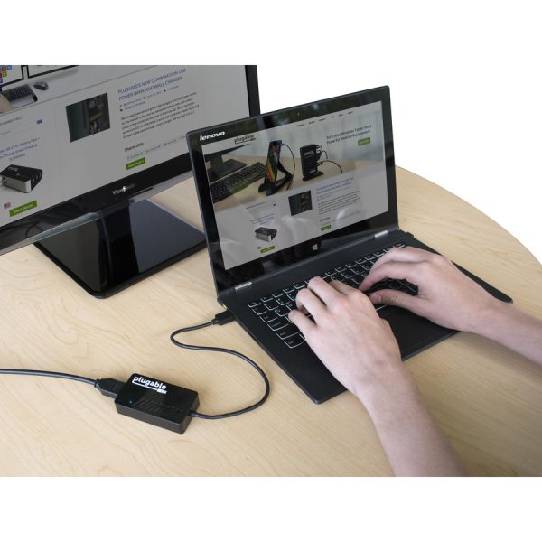 Plugable USB 3.0 to HDMI Video Graphics Adapter with Audio for Multiple Monitors up to 2560x1440 - Image 2