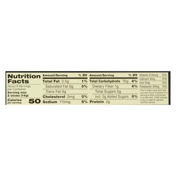 Alessi - Breadsticks - Garlic - Case of 12 - 4.4 oz. - Image 3