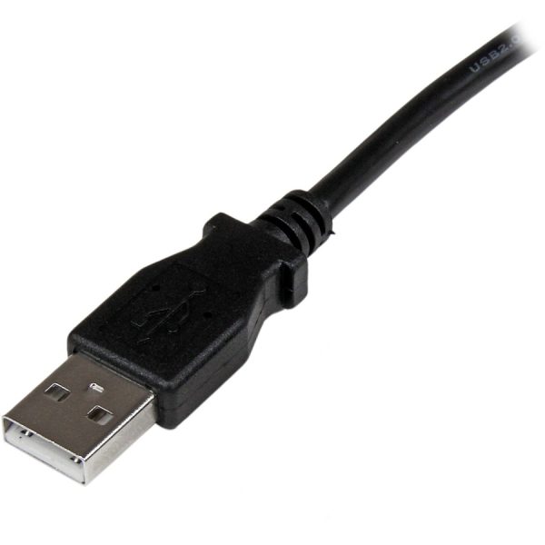 StarTech.com 3m USB 2.0 A to Right Angle B Cable - M/M - Image 2