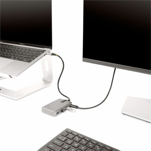StarTech.com 4-Port USB-C Hub with USB-C DP Alt Mode Video Output, 3x USB-A, 1x USB-C, 100W Power Delivery Pass-Through, USB 3.2 10Gbps - Image 8