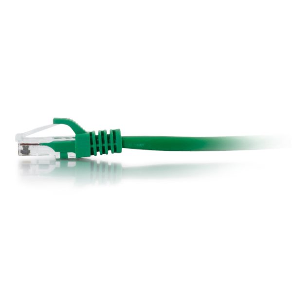 C2G 10ft Cat6a Snagless Unshielded (UTP) Ethernet Cable - Cat6a Network Patch Cable - PoE - Green - Image 3