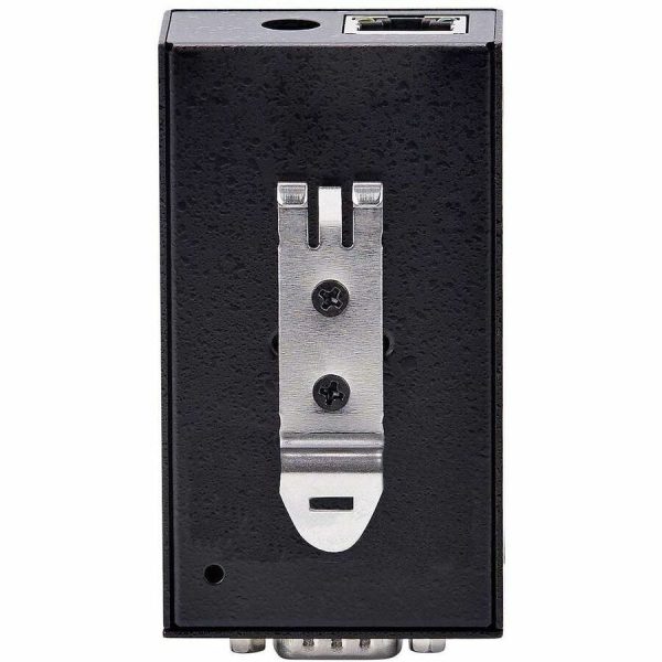 StarTech.com 1-Port Serial to Ethernet Adapter, 802.3af PoE Powered Serial Device Server, Wall/DIN Rail Mount, LAN To DB9 Converter, TAA - Image 7
