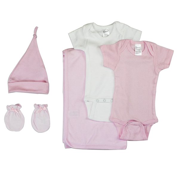 Newborn Baby 5 Pc  Baby Shower Gift Set Ls_0009nb