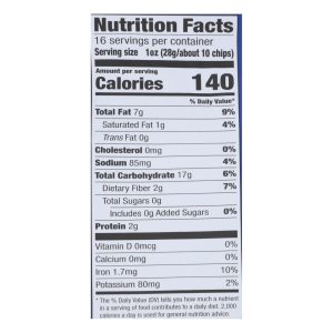 Garden of Eatin' Blue Corn Tortilla Chips - Blue Corn - Case of 12 - 16 oz.