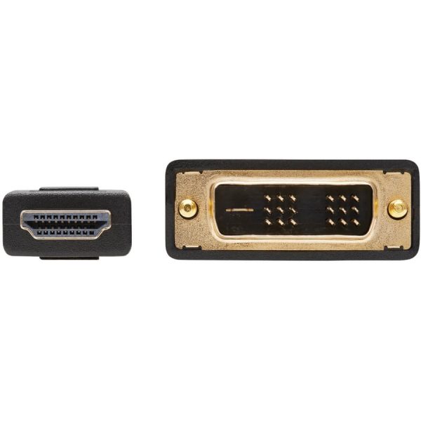 Eaton Tripp Lite Series Safe-IT HDMI to DVI-D Single-Link Antibacterial Adapter Cable (M/M), 1080p 60 Hz, Black, 6 ft. (1.8 m) - Image 3