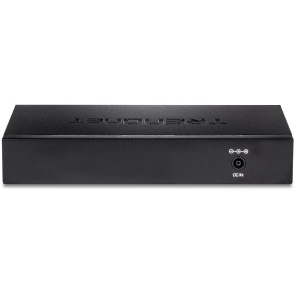 TRENDnet 8-Port Gigabit EdgeSmart PoE+ Switch, 8 x Gigabit PoE+ Ports, 64W PoE Power Budget, Managed PoE+ Switch, Wall Mountable, Desktop Ethernet Switch, Lifetime Protection, Black, TPE-TG82ES - Image 6