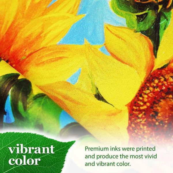 G128 Garden Flag Welcome Sunflowers Blue Sky | 12x18 Inch | Printed Blockout Polyester - Everyday Decoration - Image 6