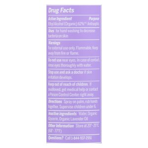 Dr. Bronner's - Hand Santz Spry Lvndr - Case of 12-2 FZ