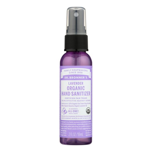 Dr. Bronner's - Hand Santz Spry Lvndr - Case of 12-2 FZ - Image 2