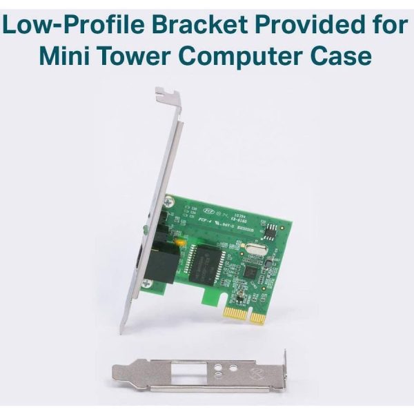 TP-LINK TG-3468 -10/100/1000Mbps Gigabit Ethernet PCI Express Network Card - Image 3