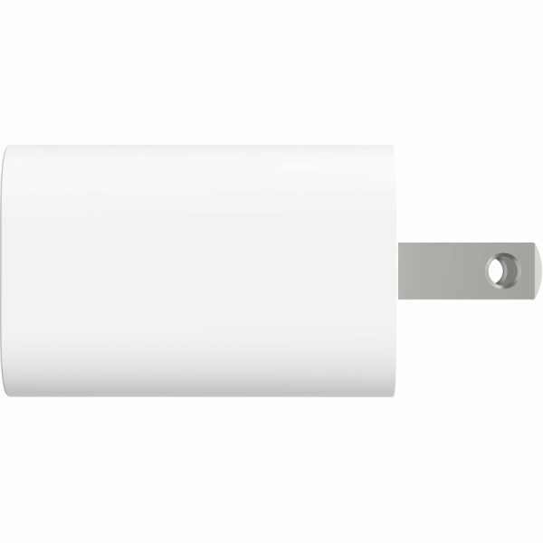 Belkin 20W Portable USB-C Wall Charger - 1xUSB-C (20W) - Fast Charge - Power Adapter - White - Image 6