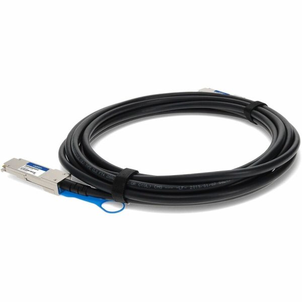 AddOn Juniper Networks EX-QSFP-40GE-DAC-50CM Compatible TAA Compliant 40GBase-CU QSFP+ to QSFP+ Direct Attach Cable (Passive Twinax, 0.5m) - Image 3