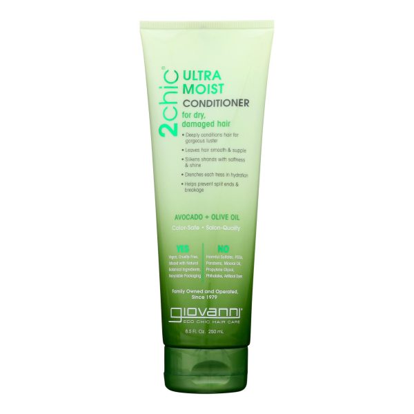 Giovanni Hair Care Products Conditioner - 2Chic Avocado and Olive Oil - 8.5 oz - Image 2