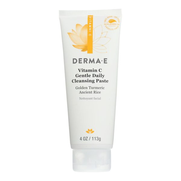 Derma E - Dly Clns Pst Vitamin C Gentle - 1 Each - 4 OZ
