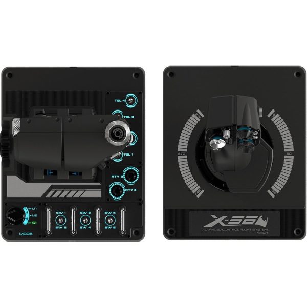 Logitech X56 H.O.T.A.S. RGB Throttle and Stick Simulation Controller - Image 3