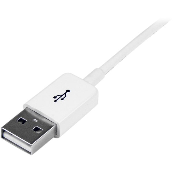 StarTech.com 1m White USB 2.0 Extension Cable A to A - M/F - Image 2
