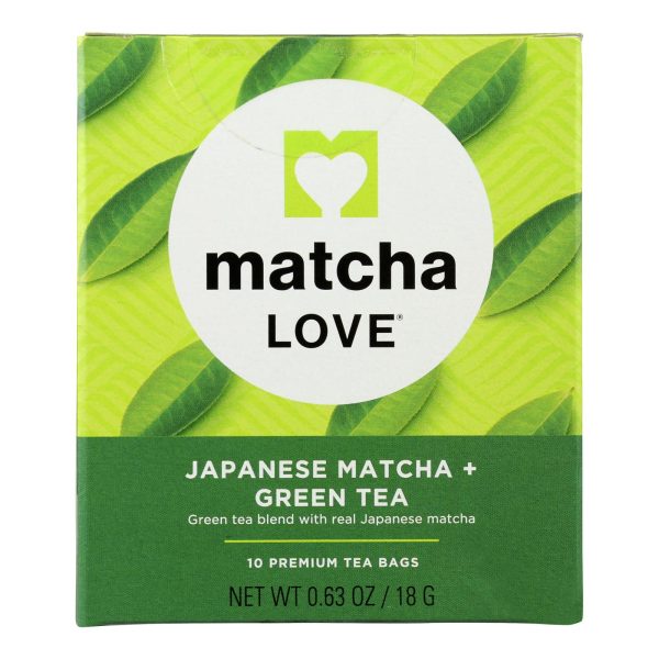 Matcha Love In Matcha Green Tea Traditional Flavor  - Case of 6 - 10 BAGS - Image 2