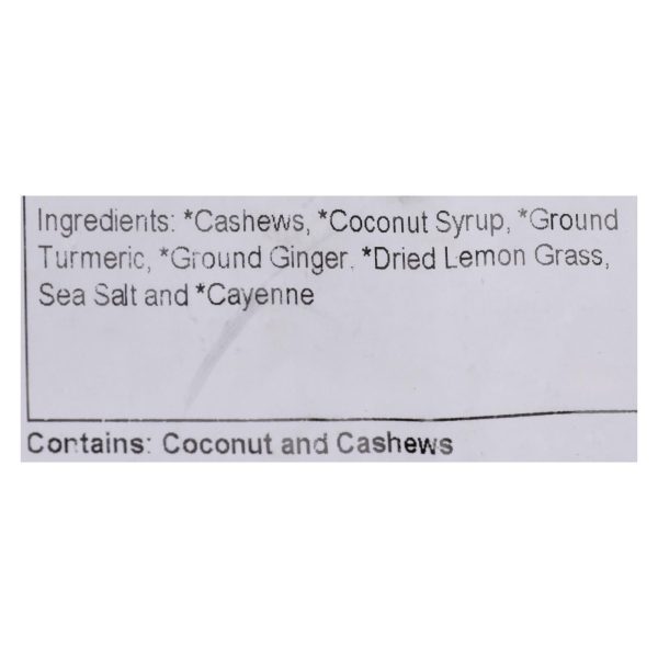 Grandy Oats Cashews Organic Turmeric Ginger - Single Bulk Item - 10LB - Image 2